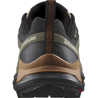 Zapatilla Salomon X-Adventure GTX Beige/Verde/Negro