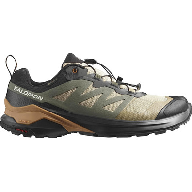 Zapatilla Salomon X-Adventure GTX Beige/Verde/Negro