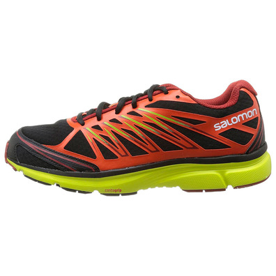 Zapatillas Salomon X-Tour 2 Rojo/Negro/Verde Pistacho