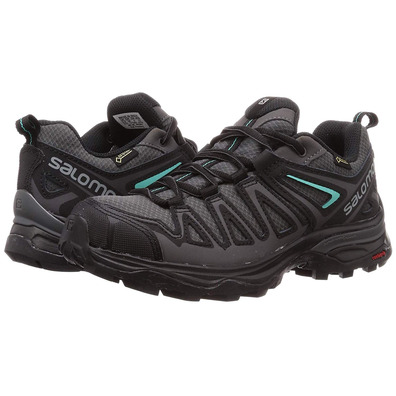 Zapatillas Salomon X Ultra 3 Prime GTX W Gris/Negro