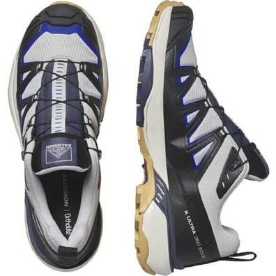 Zapatilla Salomon X Ultra 360 Edge GTX Negro/Blanco/Azul