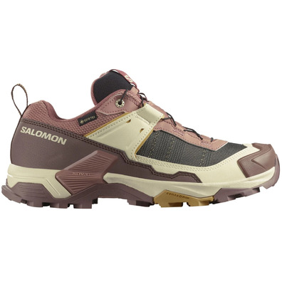 Zapatilla Salomon X Ultra 5 GTX W Rosa/Beige