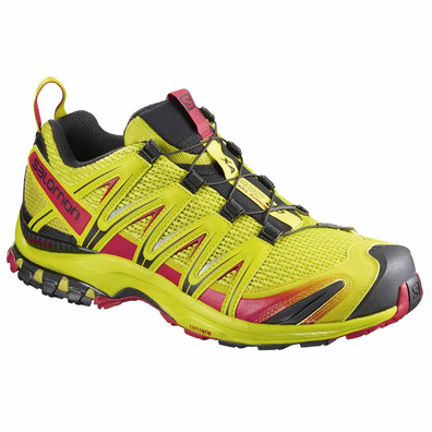 Zapatilla Salomon XA PRO 3D Amarillo/Rojo/Negro