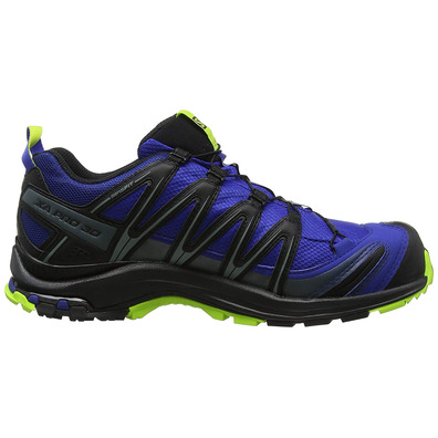 Zapatillas Salomon XA PRO 3D GTX Azul/Negro/Lima