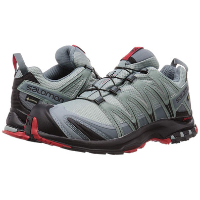 Zapatillas Salomon XA Pro 3D GTX Gris/Rojo/Negro