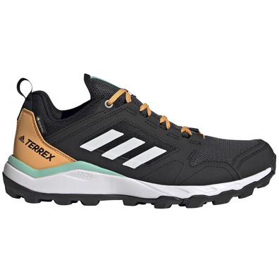 Zapatillas Adidas Terrex Agravic TR GTX W Negro/Naranja