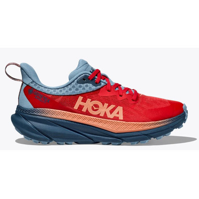 Zapatillas Hoka Challenger ATR 7 GTX W Rojo/Rosa/Azul