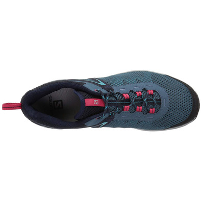 Zapatillas Salomon Ellipse Mehari W Azul Turquesa/Fucsia