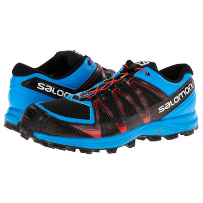 Zapatillas Salomon Fellraiser Negro/Azul/Rojo