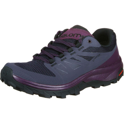 Zapatillas Salomon Outline GTX W Violeta/Malva