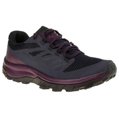 Zapatillas Salomon Outline GTX W Violeta/Malva