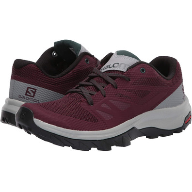 Zapatillas Salomon Outline W Granate