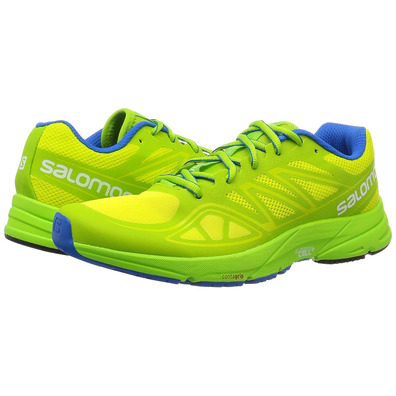 Zapatillas Salomon Sonic Aero Gecko Lima/Azul