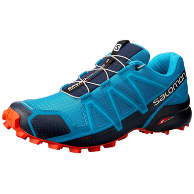 Zapatillas Salomon Speedcross 4 Azul/Marino/Naranja