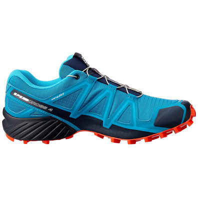 Zapatillas Salomon Speedcross 4 Azul/Marino/Naranja