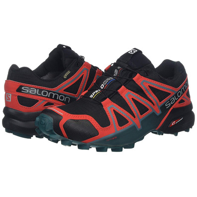 Zapatillas Salomon Speedcross 4 GTX Negro/Rojo