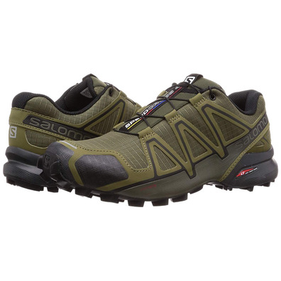 Zapatillas Salomon Speedcross 4 Kaki/Negro