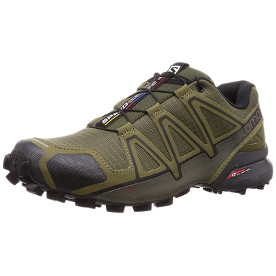 Zapatillas Salomon Speedcross 4 Kaki/Negro