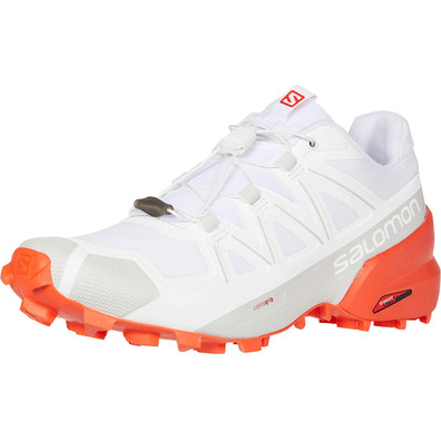 Zapatillas Salomon Speedcross 5 Blanco/Naranja