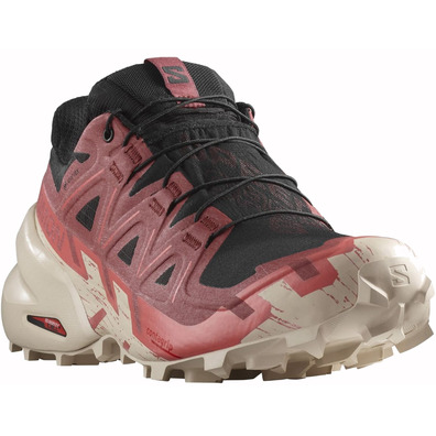 Zapatillas Salomon Speedcross 6 GTX W Negro/Coral