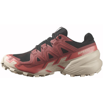 Zapatillas Salomon Speedcross 6 GTX W Negro/Coral