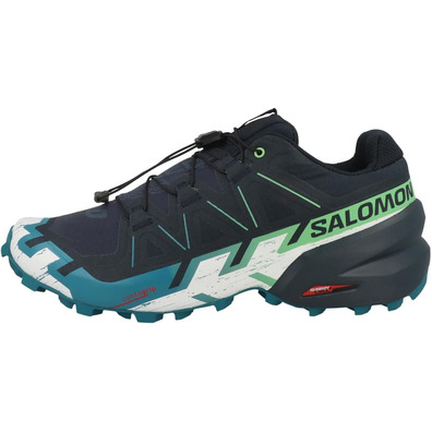 Zapatillas Salomon Speedcross 6 Marino/Verde