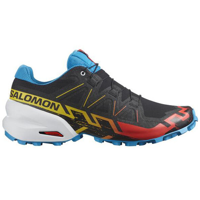 Zapatillas Salomon Speedcross 6 Negro/Rojo/Amarillo