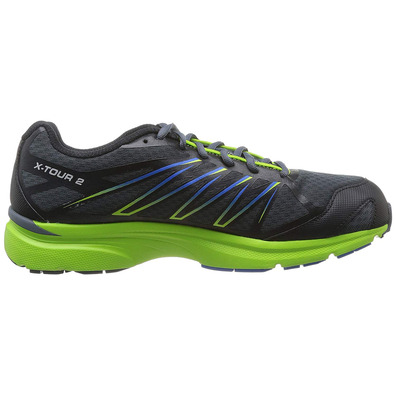 Zapatillas Salomon X-Tour 2 Gris/Negro/Verde