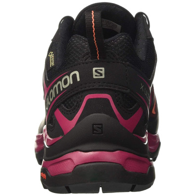 Zapatillas Salomon X Ultra 3 GTX W Granate/Rosa