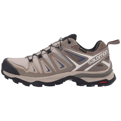 Zapatillas Salomon X Ultra 3 GTX W Marrón/Arena/Malva