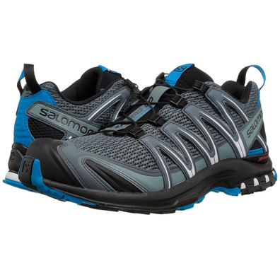 Zapatillas Salomon XA PRO 3D Acero/Negro/Azul