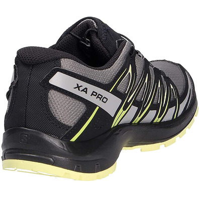 Zapatillas Salomon XA PRO 3D CSWP J Gris/Negro/Amarillo