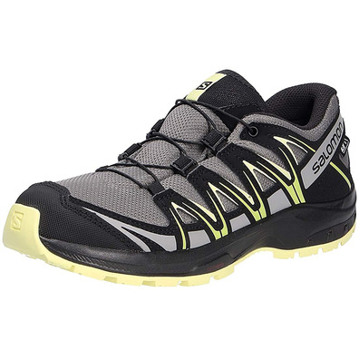 Zapatillas Salomon XA PRO 3D CSWP J Gris/Negro/Amarillo