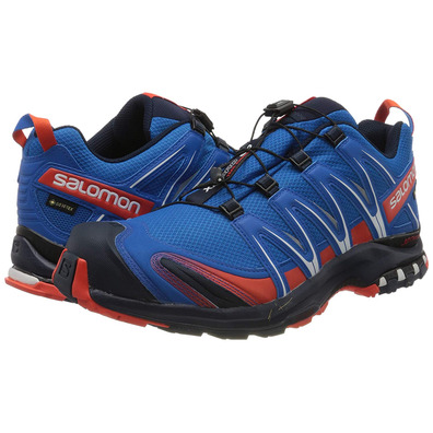 Zapatillas Salomon XA PRO 3D GTX Azul/Rojo