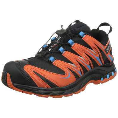 Zapatillas Salomon XA PRO 3D GTX Negro/Naranja/Azul