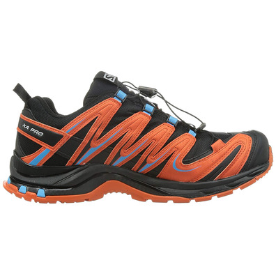 Zapatillas Salomon XA PRO 3D GTX Negro/Naranja/Azul