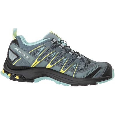 Zapatillas Salomon XA Pro 3D W Turquesa/Lima/Negro