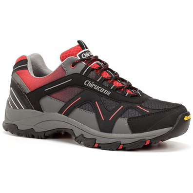 Zapato Chiruca Sumatra 19 Goretex Negro/Rojo