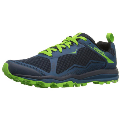 Zapato Merrell All Out Crush Light Azul/Verde