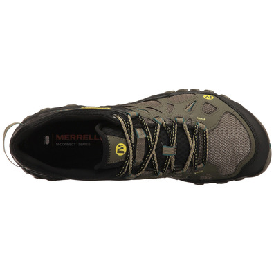 Zapatillas Merrell Allout Blaze Aero Sport Verde Oliva/Negro