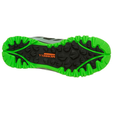 Zapatillas Merrell Capra Bolt GTX Negro/Plata/Verde