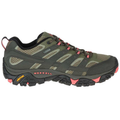 Zapato Merrell Moab 2 GTX W Oliva/Coral