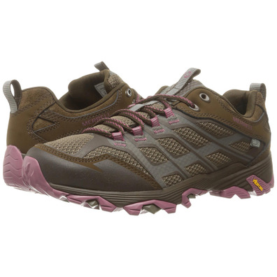 Zapato Merrell Moab Fst GTX W Marrón/Rosa