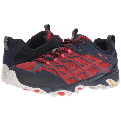 Zapato Merrell Moab Fst Rojo/Negro