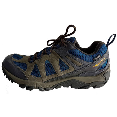 Zapatillas Merrell Outmost Vent GTX Kaki/Azul