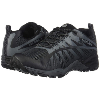 Zapatillas Merrell Siren Edge Q2 WP W Negro/Gris