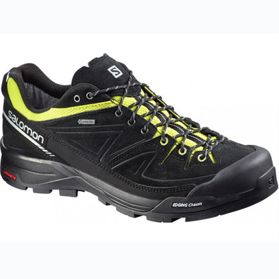 Zapato Salomon X Alp LTR GTX Negro/Amarillo