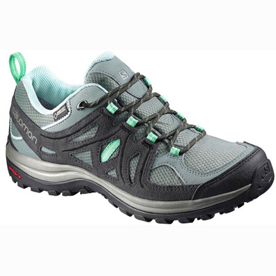 Zapato Salomon Ellipse 2 GTX W Gris Verdoso/Negro