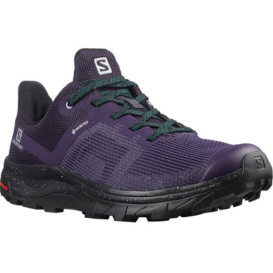 Zapato Salomon Outline Prism GTX W Violeta