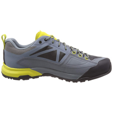 Zapatillas Salomon X Alp Spry GTX Gris/Mostaza